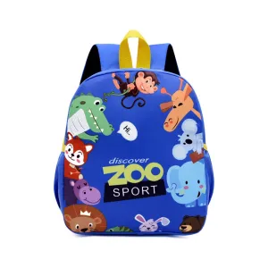 Рюкзак детский Evo-kids Small Zoo Sport Blue (2418-10 Blue Zoo Sport)