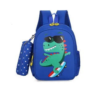 Рюкзак детский Evo-kids Small Dino Skate Blue (2418-24 Blue Dino Skate)