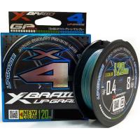 Шнур YGK X-Braid Upgrade X4 Multi Color 120m 0.5/0.117mm 10lb/4.5kg (5545.04.09)