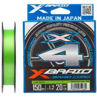 Шнур YGK X-Braid Braid Cord X4 150m 3.0/0.296mm 40lb/18.0kg (5545.03.97)