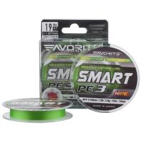 Шнур Favorite Smart PE 3x 150м 0.3/0.09mm 6lb/2.9kg Light Green (1693.10.63)