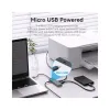 Концентратор Vention USB 3.0 to 4xUSB 3.0 Hub With Power Supply 0.15m black (CHLBB)
