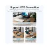 Концентратор Vention USB 3.0 to 4xUSB 3.0 Hub With Power Supply 0.15m black (CHLBB)