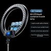 Набір блогера RTAKO LED лампа AR-GTB01-22S 22" digital display Right Lightt (6942063218616)