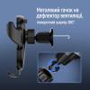 Універсальний автотримач ColorWay ClampSnap Holder Black (CW-CHMH19-BK)