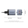 Зарядний пристрій Vention 2xUSB-C PD45W GaN transparent gray (FCFH0-EU)