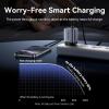 Зарядний пристрій Vention 2xUSB-C PD45W GaN transparent gray (FCFH0-EU)