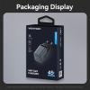 Зарядний пристрій Vention 2xUSB-C PD45W GaN gray (FCDH0-EU)