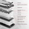 Клавіатура Ajazz AK820 Red Switch USB-C UA White (AK820-R-W)