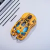 Мышка GravaStar Mercury M1 Pro Wireless/Bluetoot/USB Yellow (GSM1PRO_YLW)