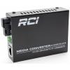Медіаконвертер RCI 1G, 20km, SC, RJ45, Tx 1550nm standart size metal case (RCI502W-GE-20-B) - изображение 1