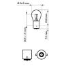 Автолампа Philips 21W (12498 LLECO CP) - изображение 3