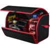 Сумка-органайзер EVAtech M-PRO 32x50x30 см. Сота черная с красным кантом (BS13642OM3SBR) - изображение 4
