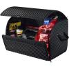 Сумка-органайзер EVAtech M-PRO 32x50x30 см. Ромб чорний з чорним кантом (BS13642OM3RBB) - изображение 4