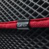 Сумка-органайзер EVAtech M-PRO 32x50x30 см. Ромб черный с красным кантом (BS13642OM3RBR) - изображение 2