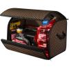 Сумка-органайзер EVAtech M-PRO 32x50x30 см. Ромб коричневый с черным кантом (BS13642OM3RZB) - изображение 4
