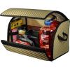 Сумка-органайзер EVAtech M-PRO 32x50x30 см. Ромб бежевый с черным кантом (BS13642OM3RIB) - изображение 4