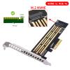Контроллер Dynamode M.2 SSD NVMe M-Key to PCI-E 3.0 x4/ x8/ x16, full profile br (PCI-Ex4- M.2 M-key) - изображение 7