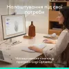Мышка Logitech Signature Comfort Plus M850L Wireless/USB-C Off-White (910-007716)