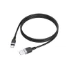 Дата кабель USB 2.0 AM to USB-C 1.0m silicone X109 Energy black HOCO (6942007636247)