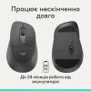 Мишка Logitech Signature Comfort Plus M850L Wireless/Bluetooth/USB-C for Business Graphite (910-007704)
