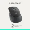Мишка Logitech Signature Comfort Plus M850L Wireless/Bluetooth/USB-C for Business Graphite (910-007704)