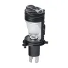 Автолампа PULSO A8/H4-H/L/LED-chips 3570/9-24v/2*55W/6000Lm/6000K (A8-H4)