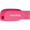 USB флеш накопичувач SanDisk 16GB Cruzer Blade Pink USB 2.0 (SDCZ50C-016G-B35PE) - изображение 1