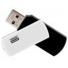 USB флеш накопичувач Goodram 32GB UCO2 (Colour Mix) Black/White USB 2.0 (UCO2-0320KWR11) - изображение 1