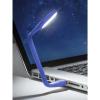 Лампа USB Optima LED, гнучка, синій (UL-001-BLU) - изображение 3