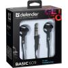 Навушники Defender Basic 609 Black-White (63609) - изображение 2