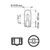 Автолампа Philips 3W (13256 CP) - изображение 3