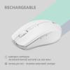 Мишка 2E MF270 Silent Rechargeable Wireless White (2E-MF270WWH) - изображение 5