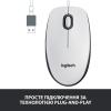Мышка Logitech M100 USB White (910-006764) - изображение 3