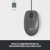 Мышка Logitech M100 USB Black (910-006652) - изображение 3