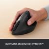 Мышка Logitech Lift Vertical Ergonomic Wireless/Bluetooth for Business Graphite (910-006494) - изображение 4