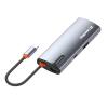 Порт-реплікатор ColorWay Docking Station USB-C 6-в-1 Type C PD 100W/USB3.0х3/HDMI 4К/RJ45 (CW-HUB02) - изображение 5