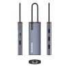 Порт-реплікатор ColorWay Docking Station USB-C 6-в-1 Type C PD 100W/USB3.0х3/HDMI 4К/RJ45 (CW-HUB02) - изображение 6
