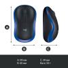 Мышка Logitech M185 blue (910-002239) - изображение 9
