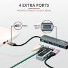 Концентратор Halyx 4-Port USB-A 3.2 Grey Trust (24947_TRUST) - изображение 9