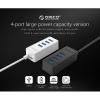 Концентратор Orico USB 3.0 4 ports (W5P-U3-100-BK-PR) (CA911264) - изображение 4