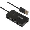 Концентратор Vinga USB2.0 to 4*USB2.0 HUB (VHA2A4) - изображение 1
