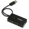 Концентратор Vinga USB2.0 to 4*USB2.0 HUB (VHA2A4) - изображение 3