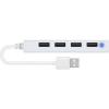 Концентратор Speedlink SNAPPY SLIM USB Hub, 4-Port, USB 2.0, Passive, White (SL-140000-WE) - изображение 2