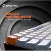Клавиатура GamePro MK130R Hot-Swap Red Swich RGB USB UA Black (MK130R) - изображение 4