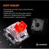 Клавиатура GamePro MK130R Hot-Swap Red Swich RGB USB UA Black (MK130R) - изображение 7