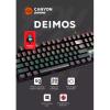 Клавіатура Canyon Deimos GK-4 Rainbow LED USB UA Black (CND-SKB4-US) - изображение 4