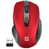 Мишка Defender Prime MB-053 Silent Wireless Red (52052) - изображение 1