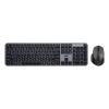Комплект 2E MK440 Wireless/Bluetooth UA Black/Grey (2E-MK440WBGR_UA) - изображение 1