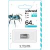 USB флеш накопитель Wibrand 64GB Ant Silver USB 3.2 Gen 1 (USB 3.0) (WI3.2/AN64M4S) - изображение 2